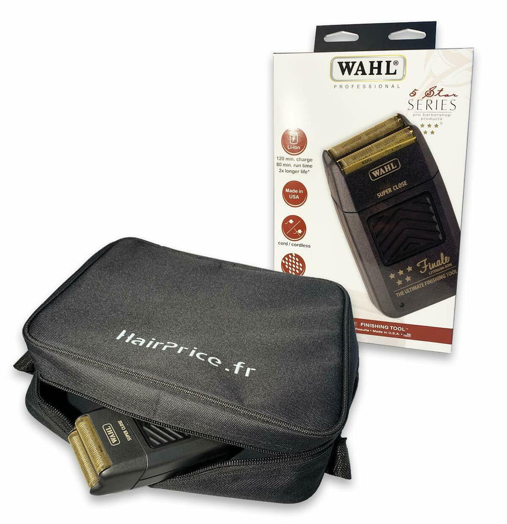 Wahl  Hair Clippers Finish Wahl Finale Shaver 5 Star Case Storage