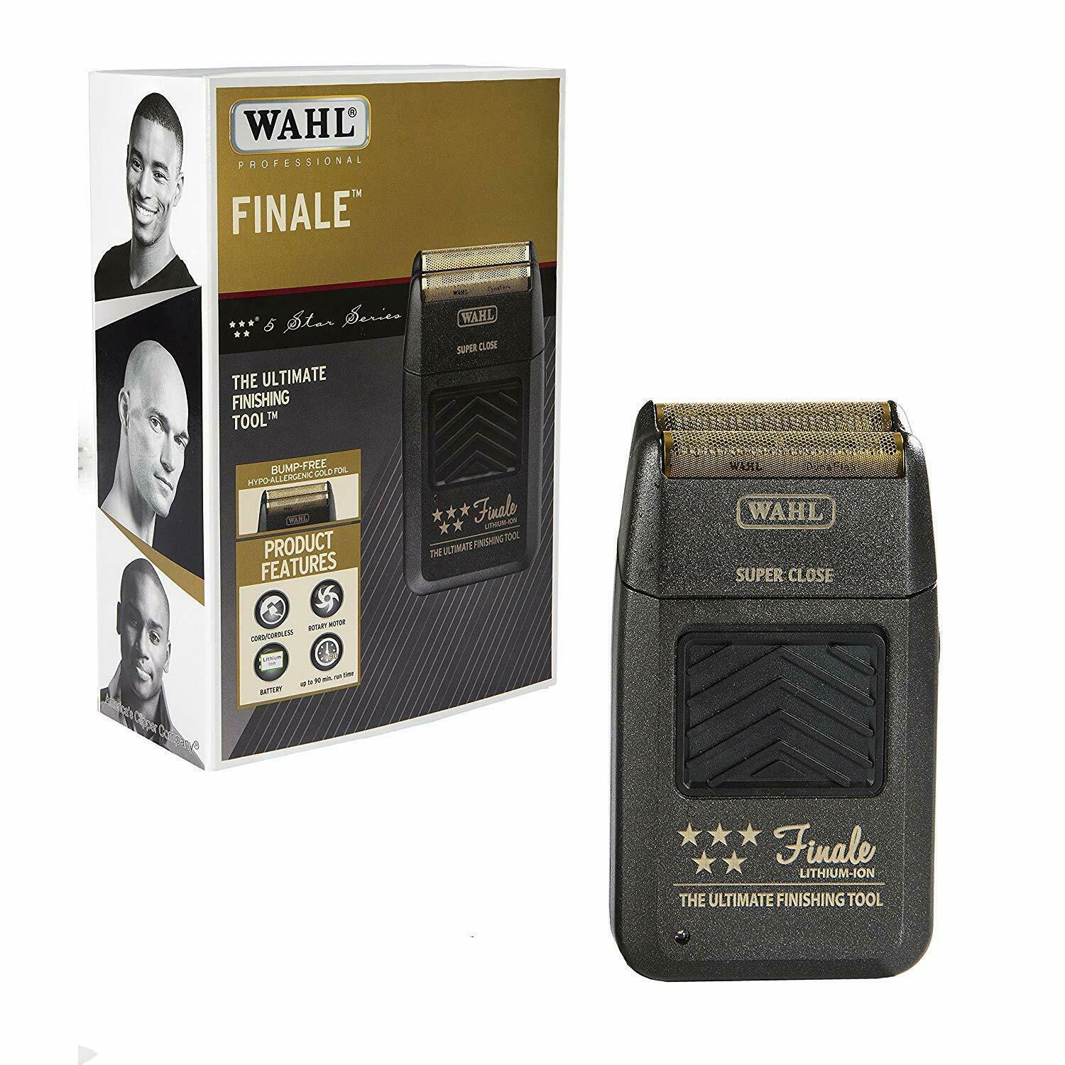 Wahl  Hair Clippers Finish Wahl Finale Shaver 5 Star Case Storage