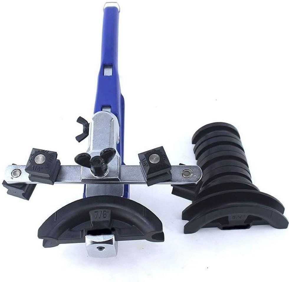 Home Hand Tools 90 Degrees Copper Pipe Bend Tools Copper Tube Bending Tool Sets 1/4' to 7/8''(6-22mm) Robust Tool