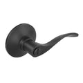 Zacoti Matte Black Bed/Bath Door Lever