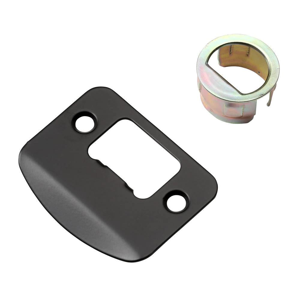 Zacoti Matte Black Bed/Bath Door Lever