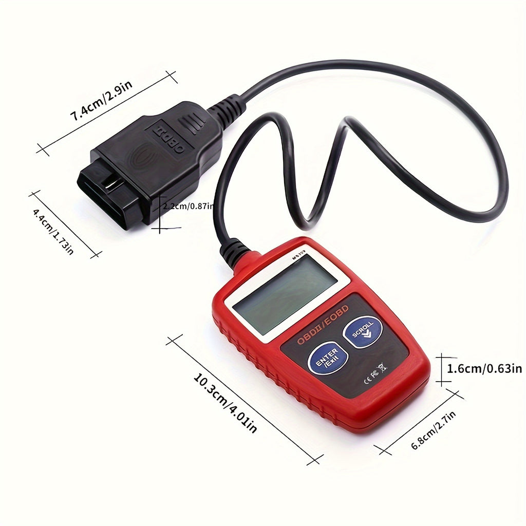 MS309 OBD2 OBDII EOBD Fault Code Reader, Car Diagnostic Scanner Tool