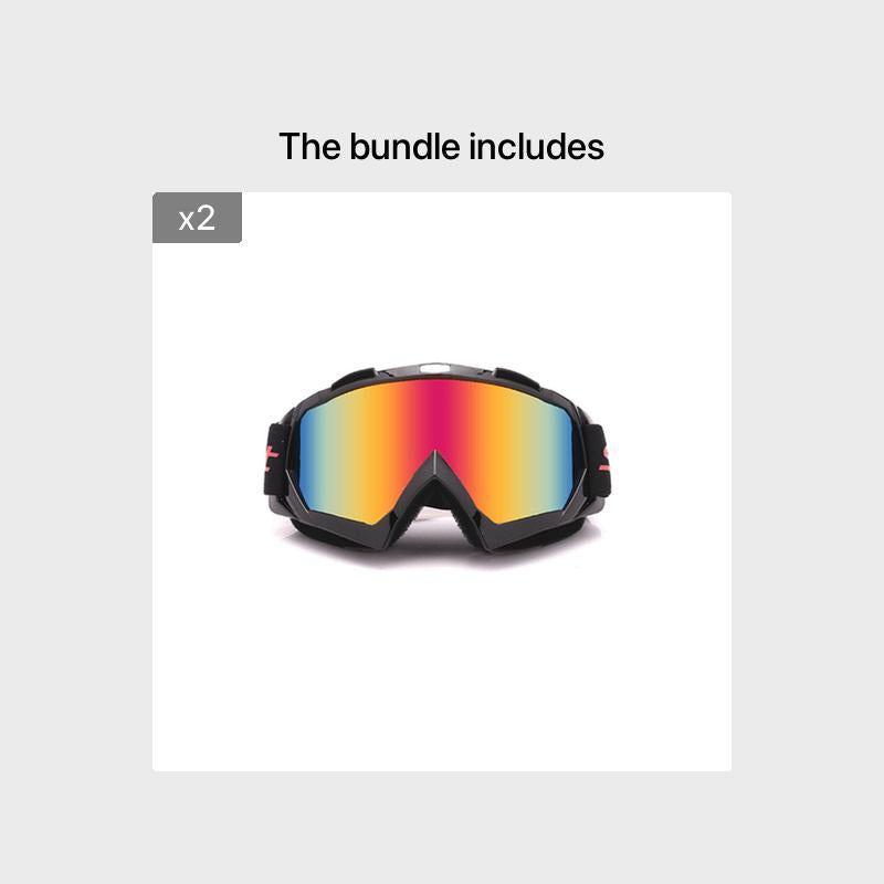 Windproof Motorcycle Glasses Sports Goggles, ATV Windbreak Sand Safety Goggles For Helmet Motorbike Motorcycles Goggles