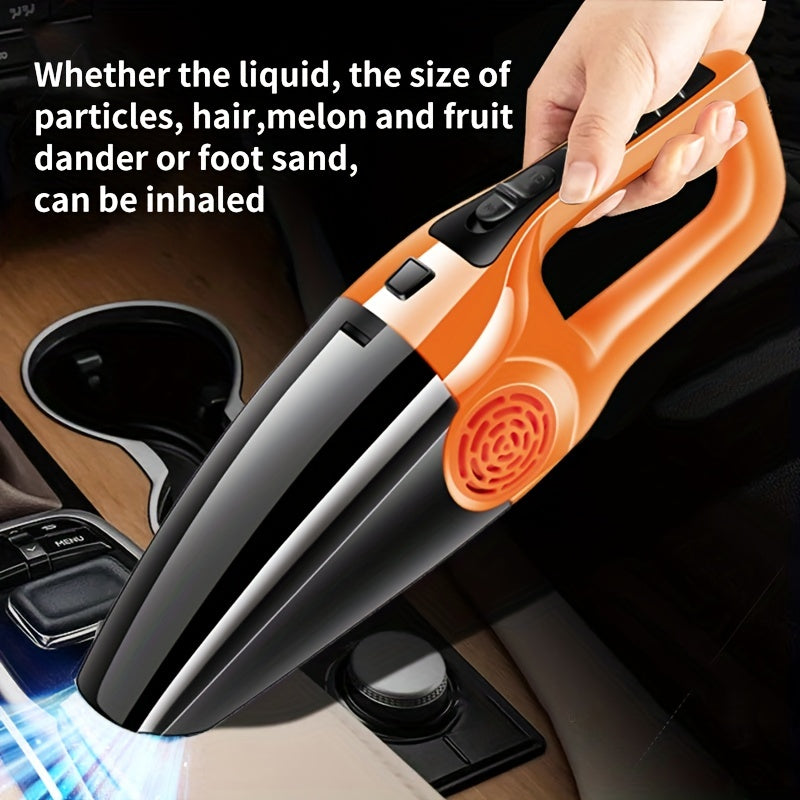 In-car Vehicle Household Indoor LarVacuum Cleaner Power LarSuction Strong Vacuum Vehicle Small Vehicle Vacuum Cleaner Dry-wet Dual-use