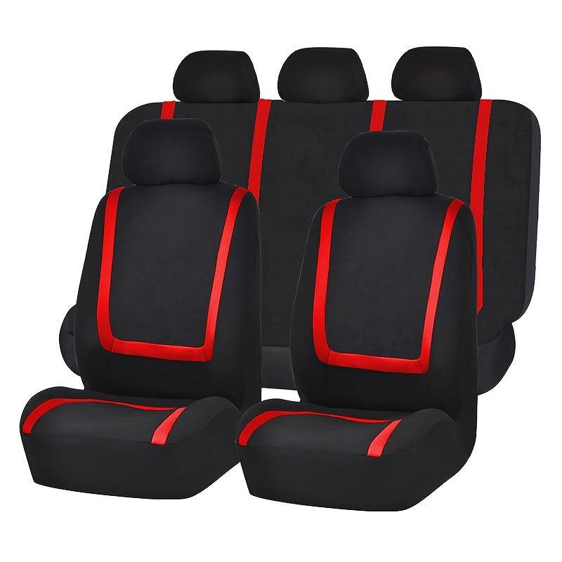 9-Piece Universal Car Seat Interior Accessories Set - Add A Touch Of Style To Your Vehicle!