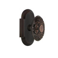 CottaPlate Double Dummy Victorian Door Knob in Timeless Bronze