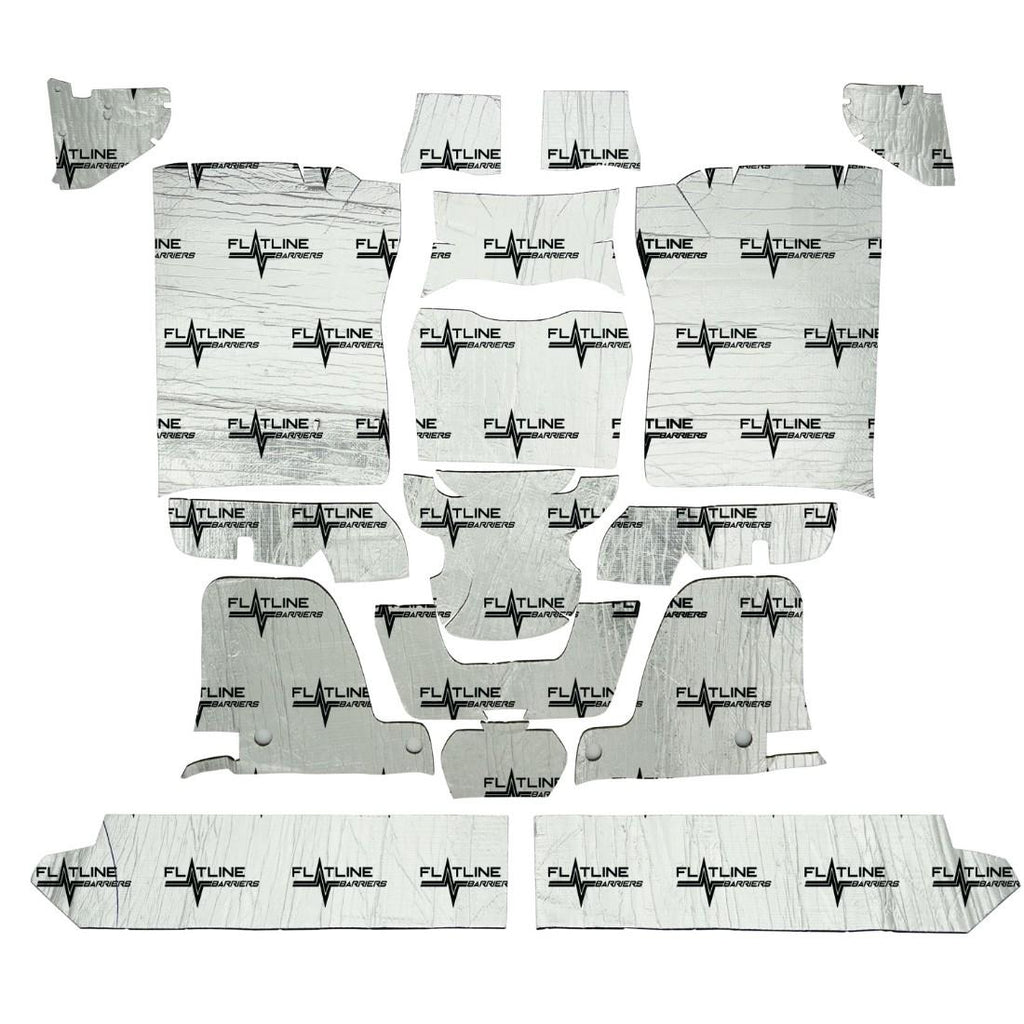 Flatline Barriers 81-87 . Cab 10-30 Low Hump Truck Floor Insulation - TABT4010