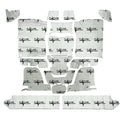 Flatline Barriers 81-87 . Cab 10-30 Low Hump Truck Floor Insulation - TABT4010