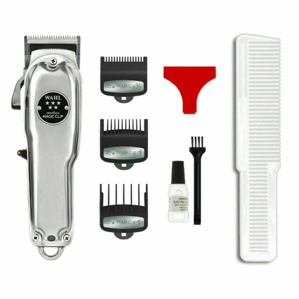 Wahl Pro 5 Star Cord/Cordless LIMITED METAL EDITION  Clip Clipper #8509