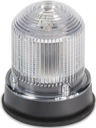 EDWARDS SIGNALING 125XBRMW120AB Warning Light,LED,120VAC,White,65 FPM