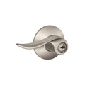 Sacramento Satin Nickel Keyed Entry Door Lever