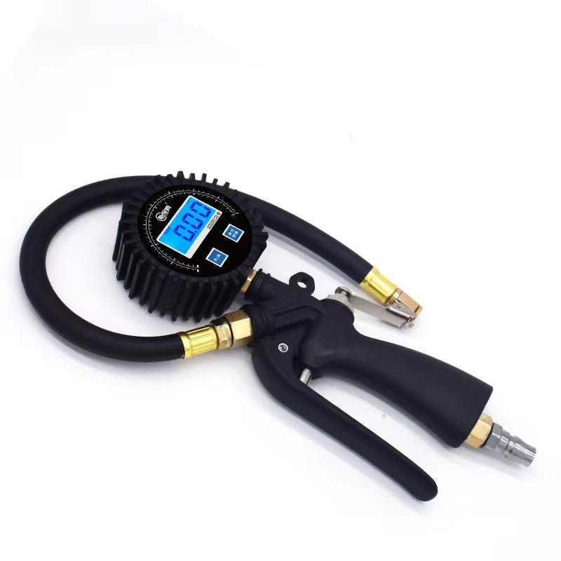 Car Tire Pressure Gauge, Certified ANSI Accurate With LarEasy To Read Glow Dial, Air Pressure Gauge