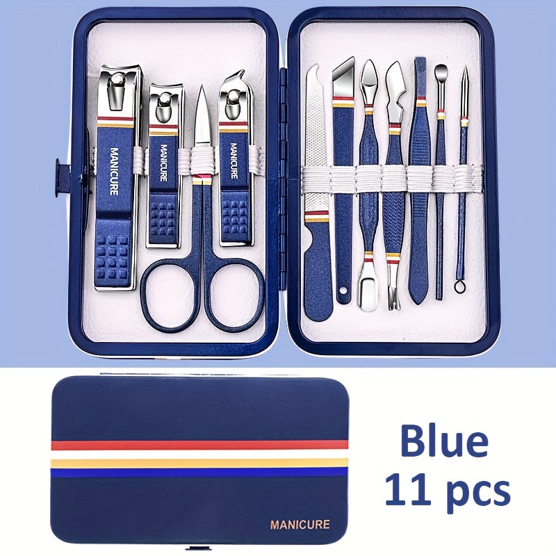 Manicure Set,  Steel Toe Finger Nail Clipper Nail Files Nail Cutter, Personal Care Tools, For Men Women