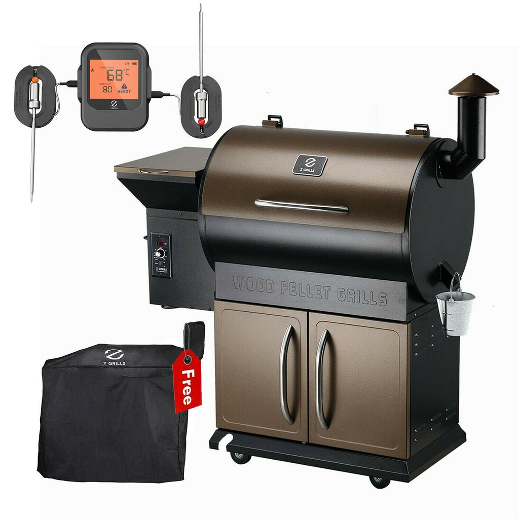 ZPG-700D Pellet Grill BBQ Smoker Digital Control with Smart Probe