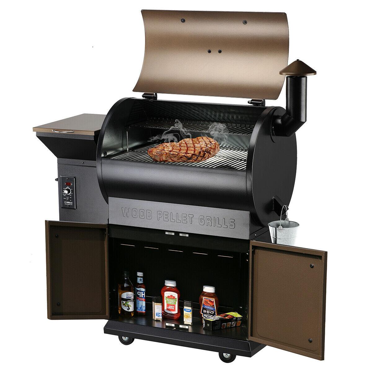 ZPG-700D Pellet Grill BBQ Smoker Digital Control with Smart Probe