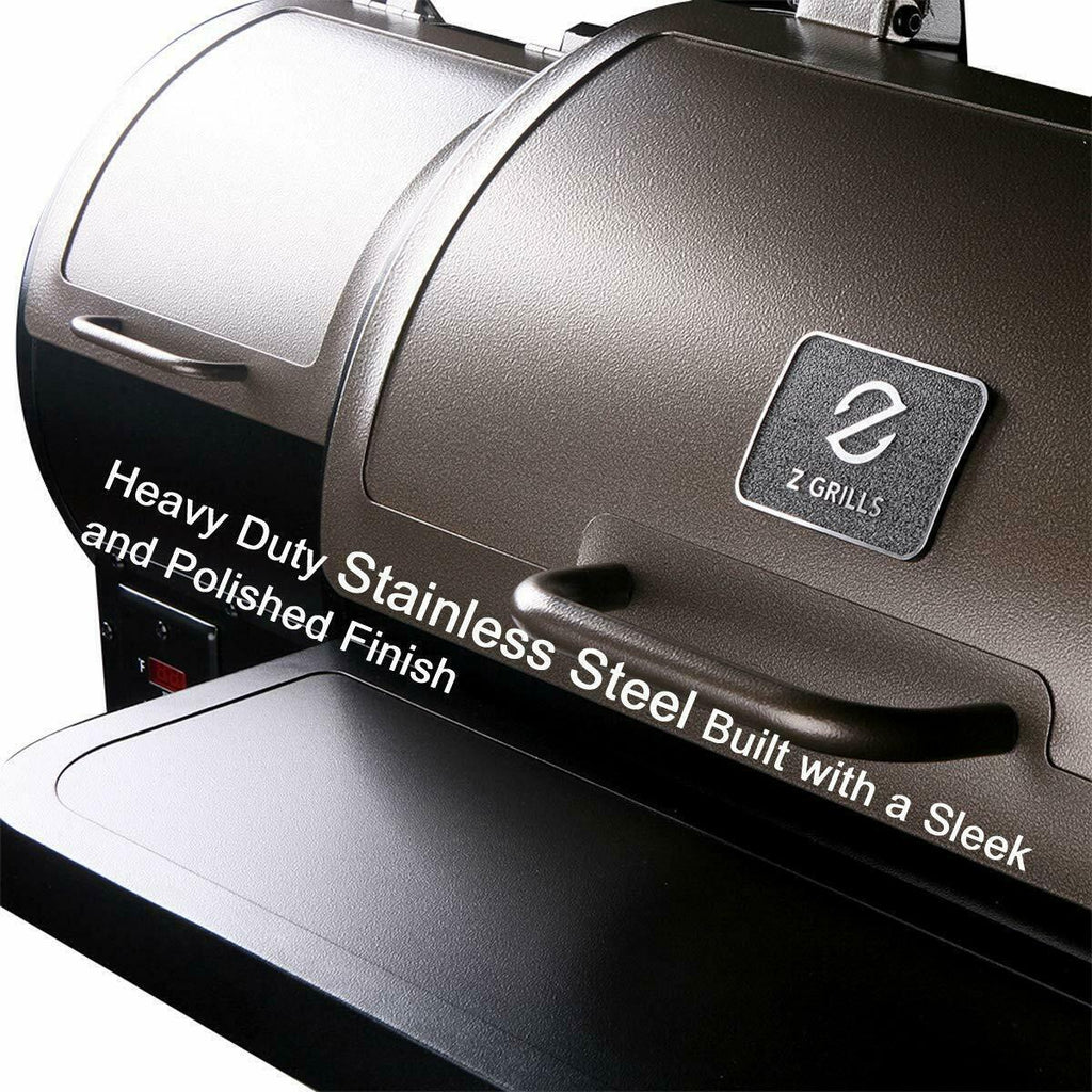ZPG-450A Pellet Grill & Smoker 8 in 1 BBQ Grill Auto Temp Control