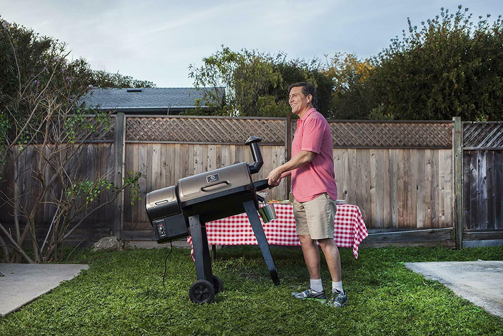 ZPG-450A Pellet Grill & Smoker 8 in 1 BBQ Grill Auto Temp Control