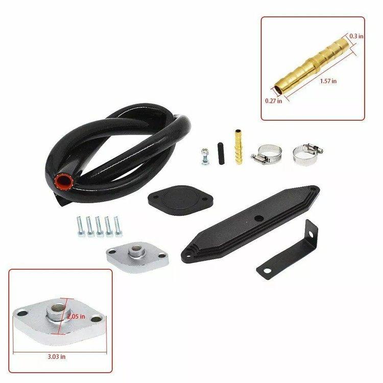 2011 to 2019 Ford F250 F350 6.7L EGR Cooler Delete Kit Powerstroke Diesel