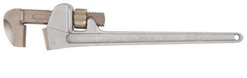 Ampco Safety Tools W-214AL Aluminum Pipe Wrench, Non-Sparking, Non-Magnetic, Corrosion Resistant, 24" OAL