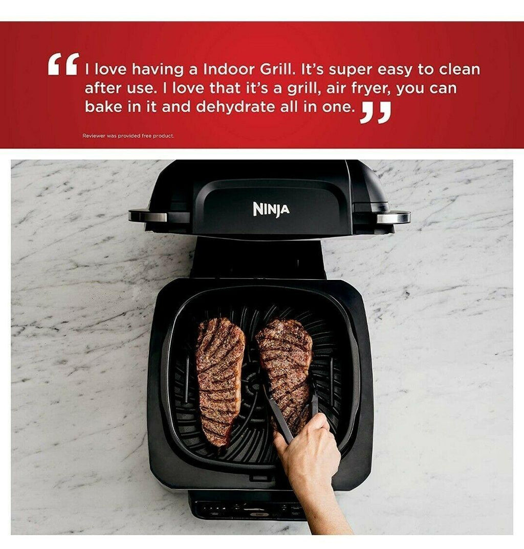 ORIGINAL  FOODI GRILL: grill that sears, sizzles, and air fry crisp