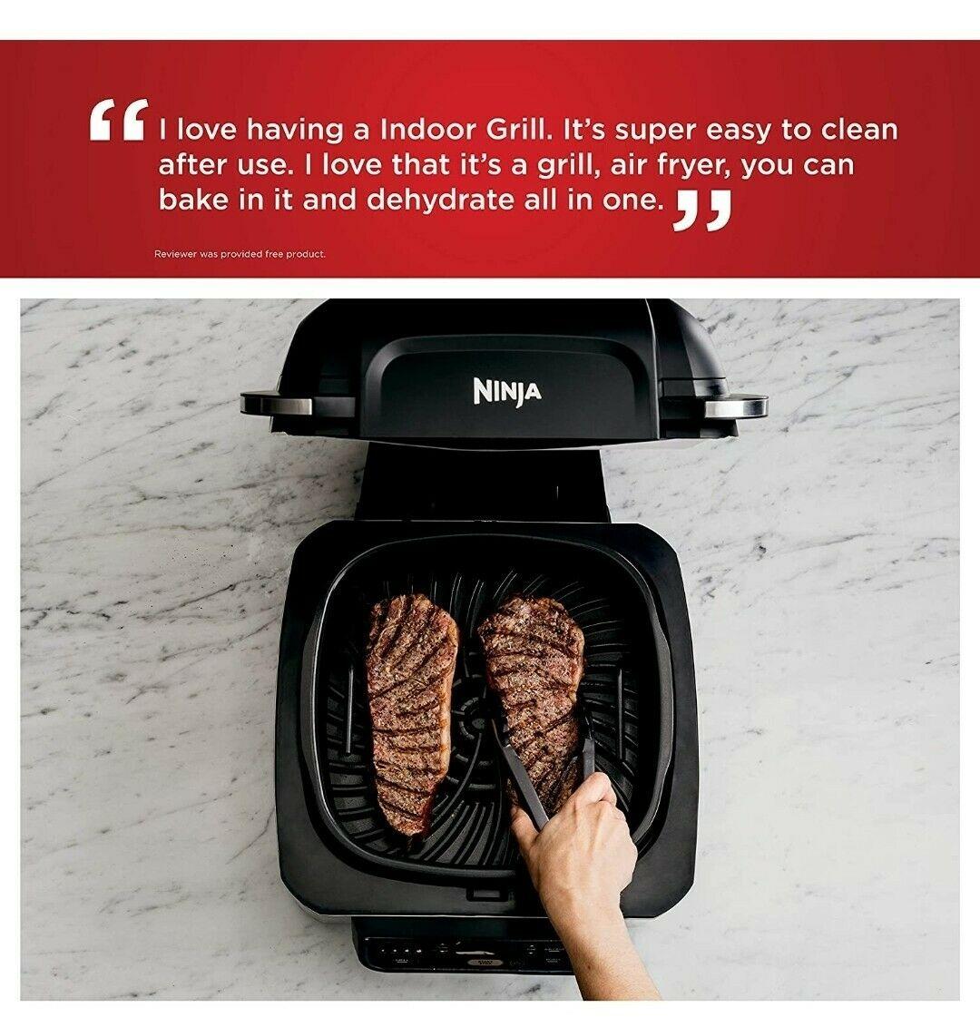 ORIGINAL  FOODI GRILL: grill that sears, sizzles, and air fry crisp