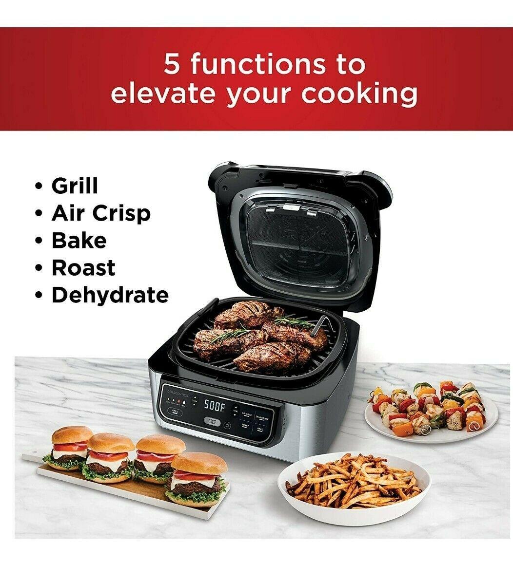 ORIGINAL  FOODI GRILL: grill that sears, sizzles, and air fry crisp