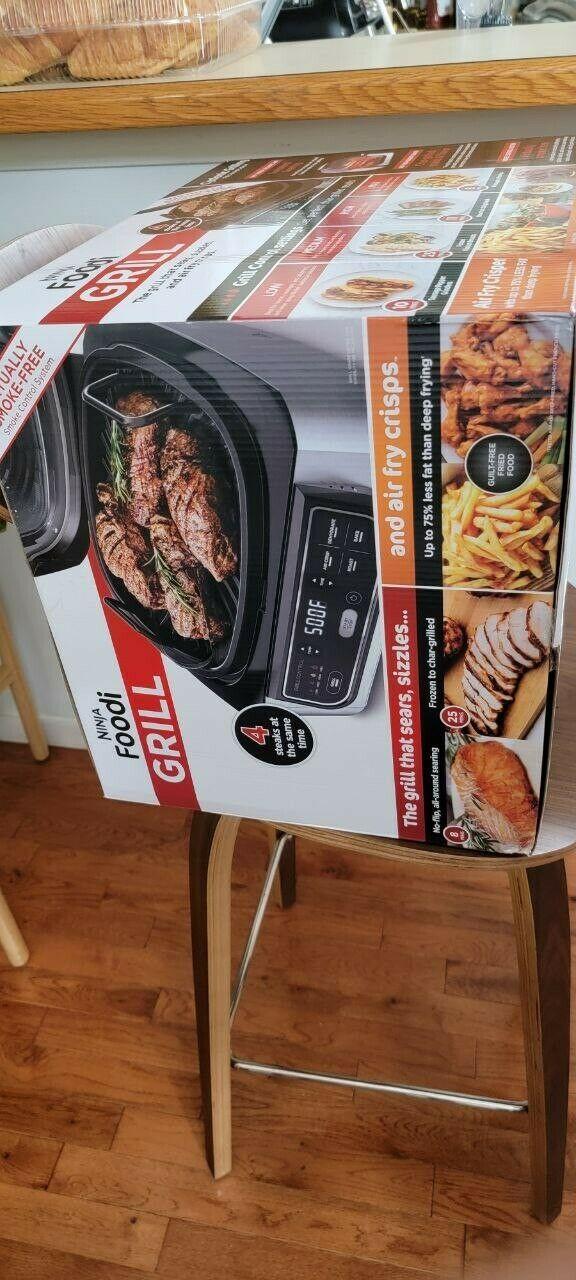 ORIGINAL  FOODI GRILL: grill that sears, sizzles, and air fry crisp