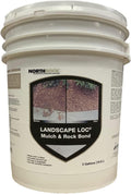 Landscape Loc Mulch & Rock Bond (5 Gallon, 1) - Landscape Glue for Mulch, Rock, & More