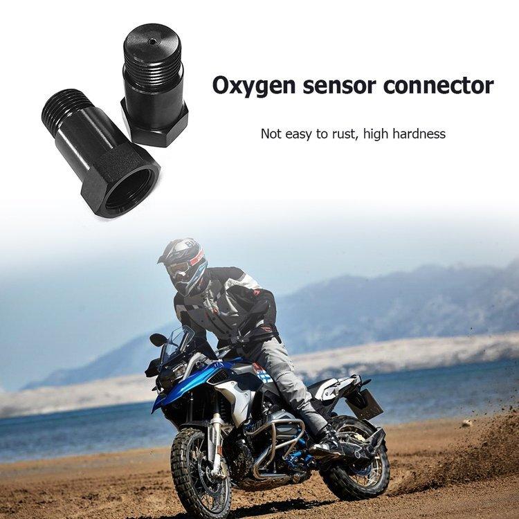 Car O2 Oxygen Sensor Connectors M18 x 1.5 Lambda Sensor Adapter Tools Black