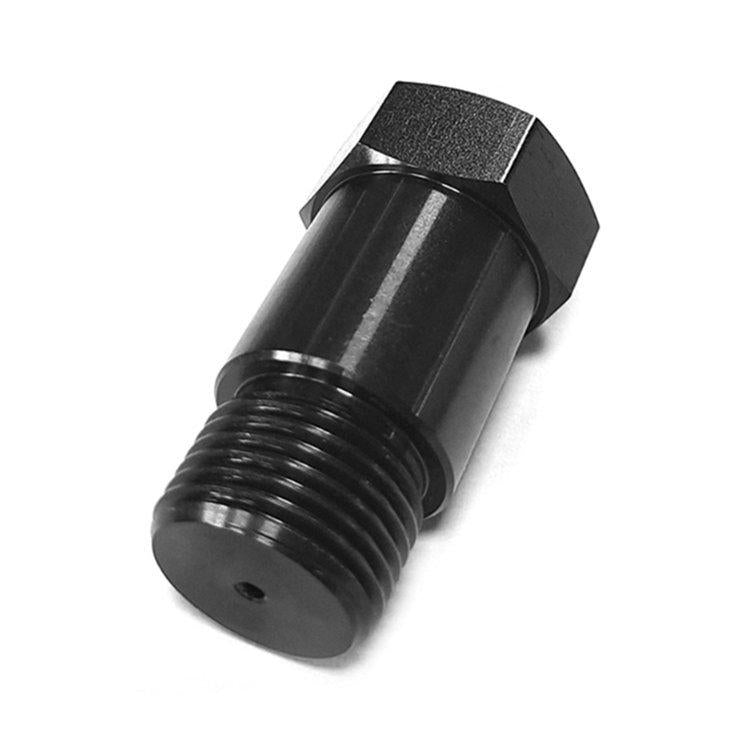Car O2 Oxygen Sensor Connectors M18 x 1.5 Lambda Sensor Adapter Tools Black