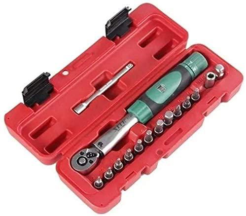 ZSEFV Hand Tools 15 in 1 2-20Nm Torque Wrench Repair Tools Set for Bicycle Hand Tools