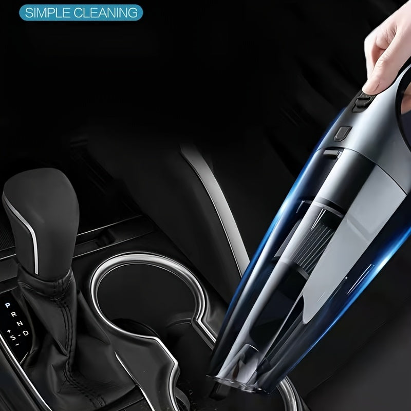Car Vacuum Cleaner, 8000pa Cordless Rechargeable Car Mini Vacuum Cleaner, Handheld Dry &amp; Wet Car Dust Remover For Car Home Office Desktop