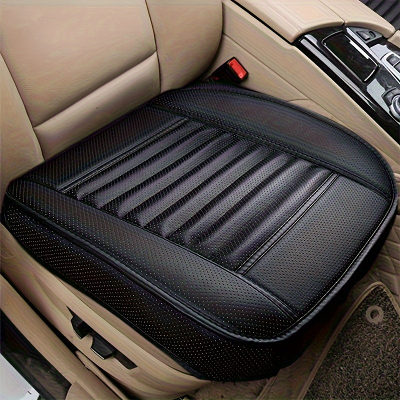 Breathable PU Leather Auto Seat Cushion Protector Anti Slip Car Seat Cover