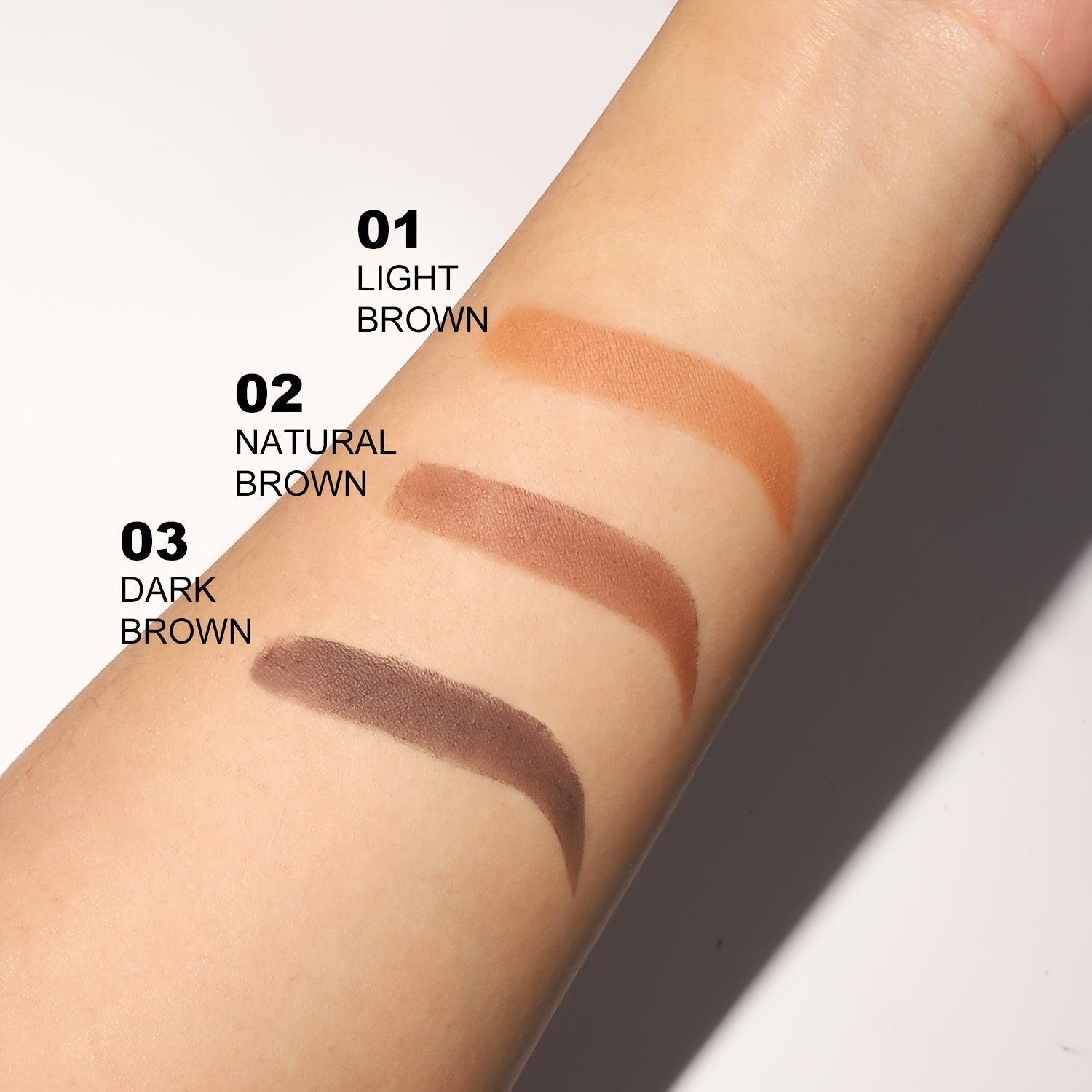 Eyebrow Stamp Stencils Kit, One Step Brows Powder Makeup