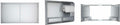B-DD42 Double Raised Doors for Stone Island with Shelves, 42-Inch