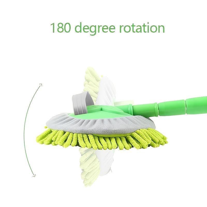 1pc Microfiber Car Wash Brush Mop Kit, Mitt SponWith Long Handle Car Cleaning Supplies Kit Duster Washing Car Tools Accessories For Car RV Truck