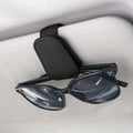 Sunglasses Holders For Car, Magnetic Genuine Leather Sunglasses Clip For Car Visor, Glasses Hanger Clip, Car Interior Visor Accessories