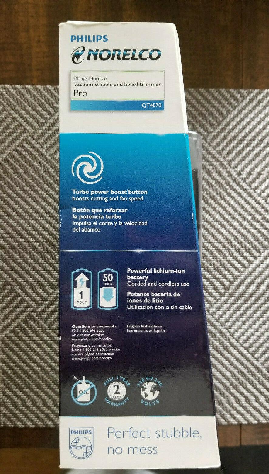 DISCONTINUED Philips Norelco BeardTrimmer 7300, Model # QT4070