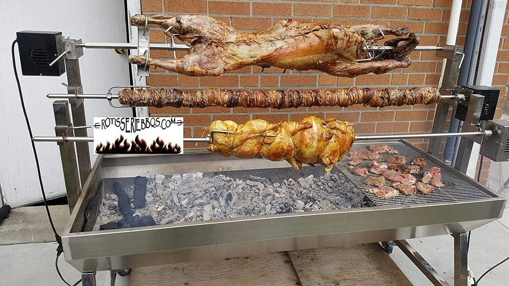 High Torque 200 lbs rotisserie BBQ Motor for Whole Pigs Lambs