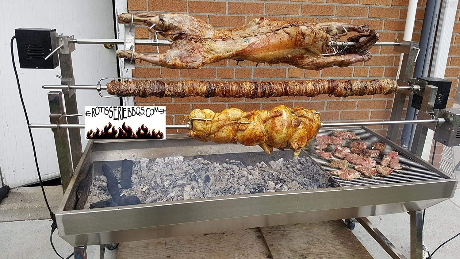 High Torque 200 lbs rotisserie BBQ Motor for Whole Pigs Lambs