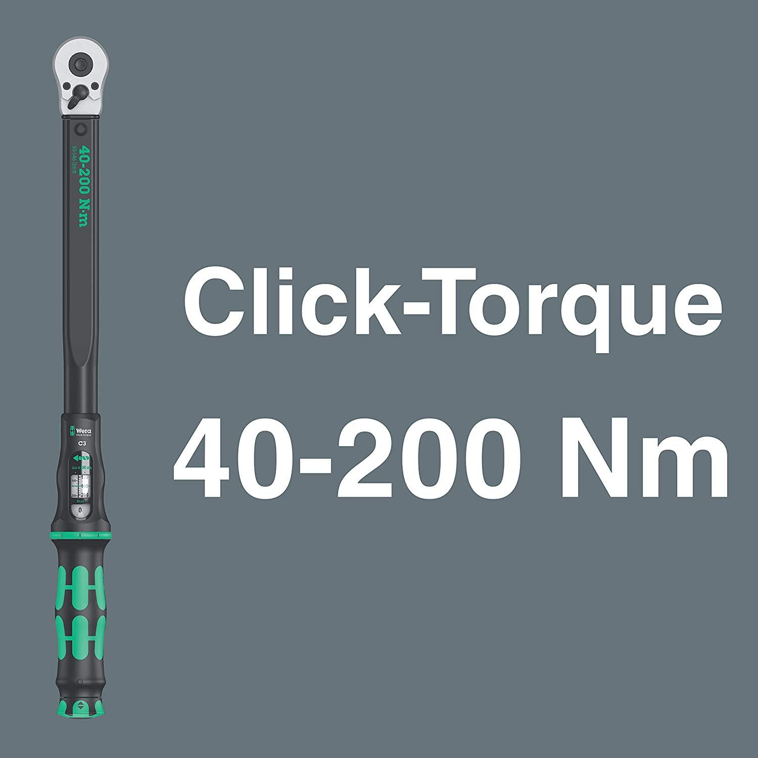 Torque Wrench Set, Click-Torque C 3 Set 1, 13 Pieces
