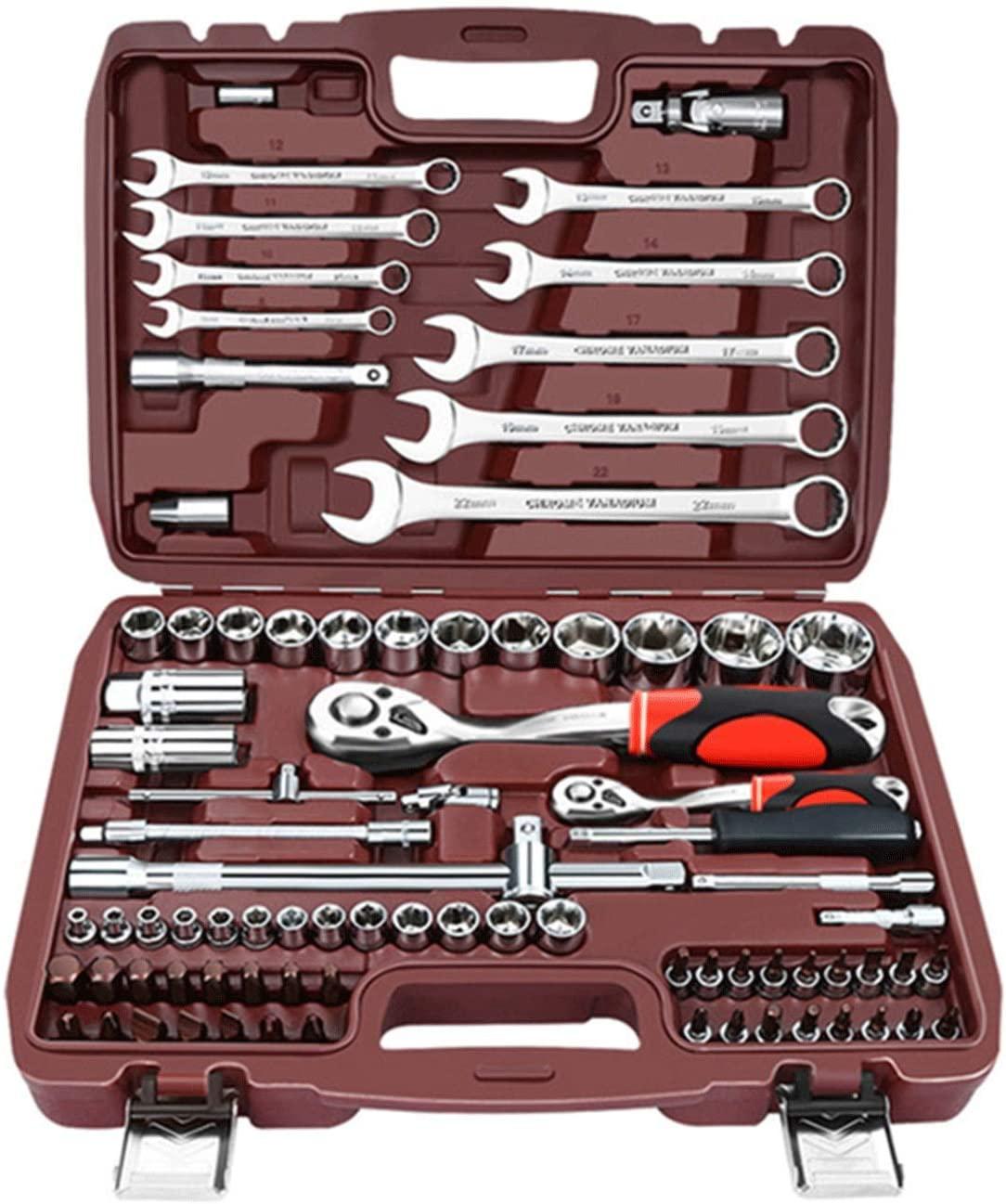 Screwdriver Set, Multiplier Spanner Torque Wrench Lug Nut Remover 1/2 Drive Socket Nut Puller Repair Tools Household Universal Hand Tools