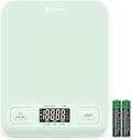 Etekcity Food Kitchen Scale, Digital Grams and Ounces for Weight Loss, Baking, Cooking, Keto and Meal Prep, LCD Display, Medium, Green