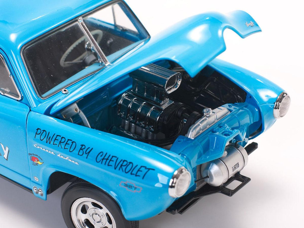 1951 Kaiser Henry J ser Blue "Horrid Henry" Limited Edition to 999 pieces Worldwide 1/18 Diecast Car Model by Sunstar