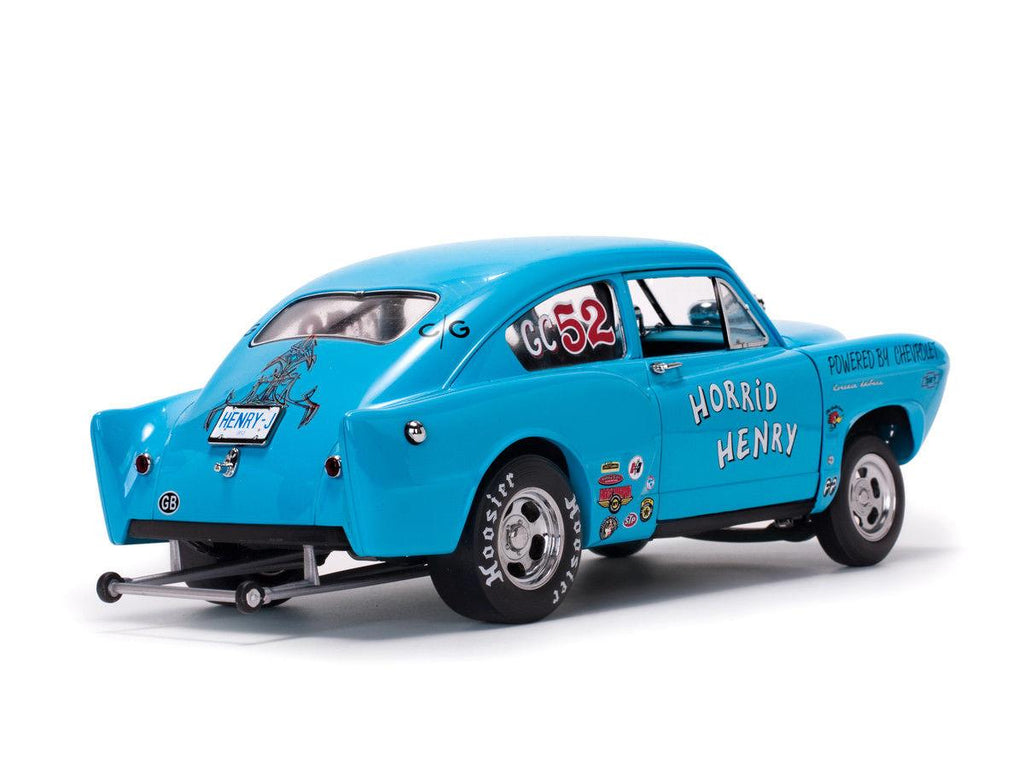 1951 Kaiser Henry J ser Blue "Horrid Henry" Limited Edition to 999 pieces Worldwide 1/18 Diecast Car Model by Sunstar