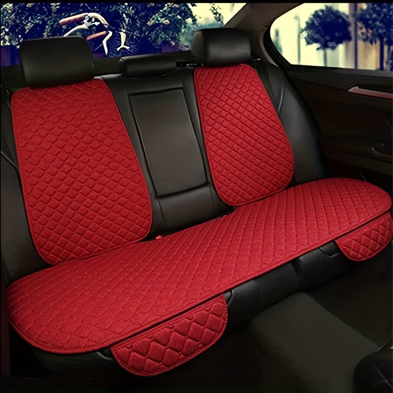 Car Seat Cover Car Rear Seat Backrest Protect Cushion Universal Rear Back Backrest Auto Seat Cushion Auto Interior Accessories Seat Protector Pad