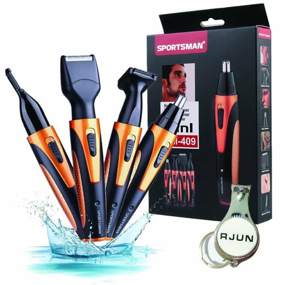 Nose Trimmer Electric Cutter of Hair Nose and Ears Multifunction Face Facial