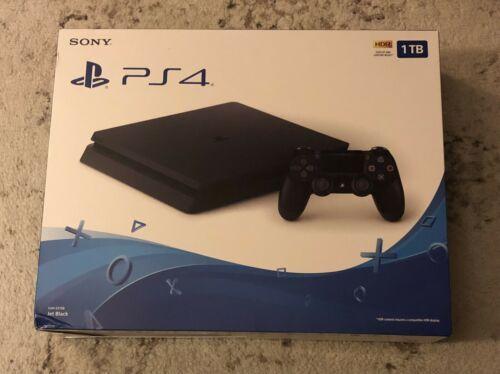 Sony PlayStation PS4 1TB Slim Gaming Console Black CUH-2215B Fast Shipping