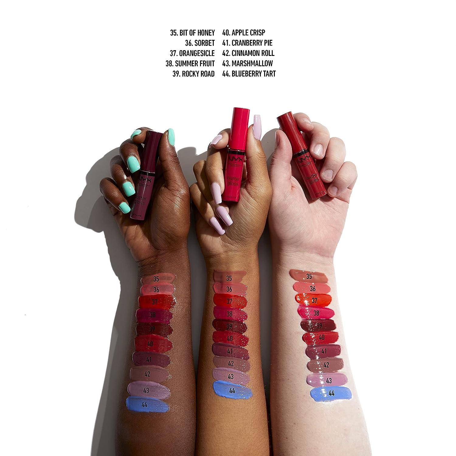 NYX PROFESSIONAL MAKEUP Butter Gloss, Non-Sticky Lip Gloss - Orangesicle (Orange)