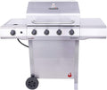 463352521 Performance 4-Burner Cart Style Liquid Propane Gas Grill, S